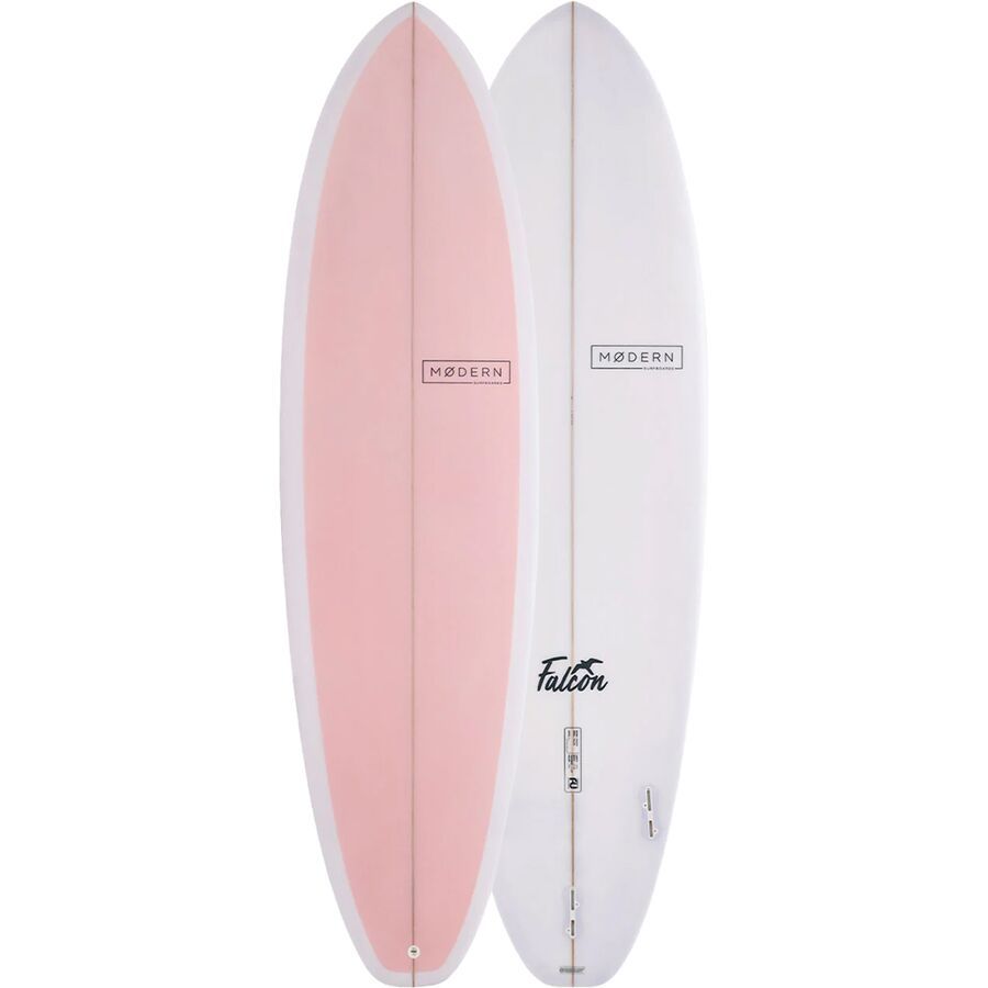 backcountry Modern Surfboards Falcon PU Surfboard Candy Pink