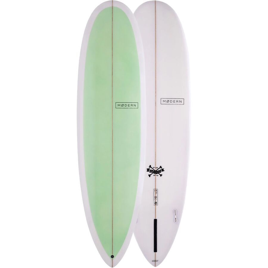 backcountry Modern Surfboards Love Child PU Surfboard Sea Glass