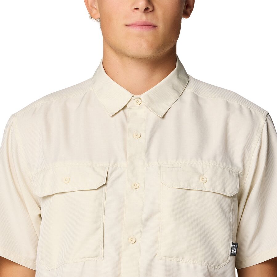 Backcountry Mountain Hardwear Canyon Short-Sleeve Shirt - Men's Stone