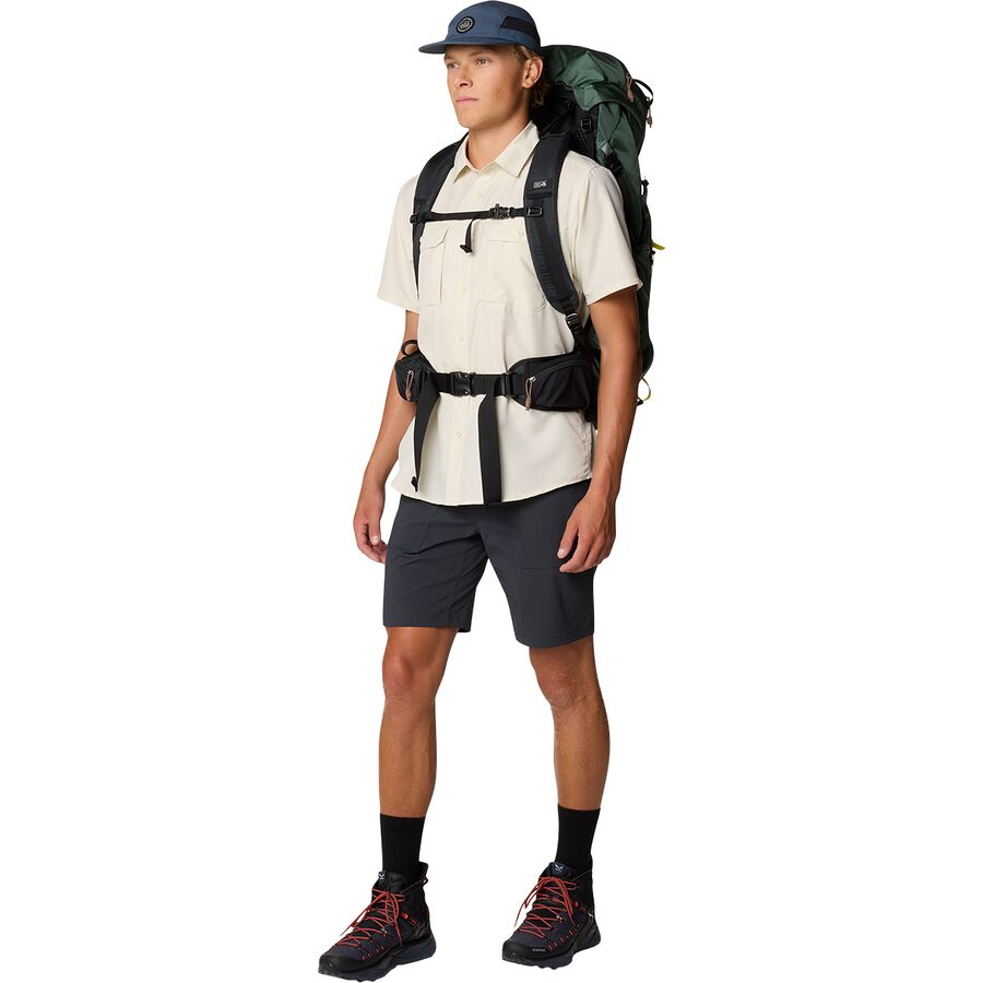 Backcountry Mountain Hardwear Canyon Short-Sleeve Shirt - Men's Stone