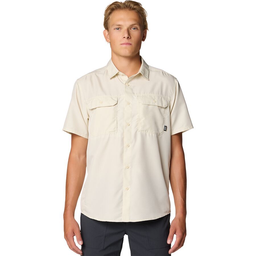 backcountry Mountain Hardwear Canyon Short-Sleeve Shirt - Men's Stone