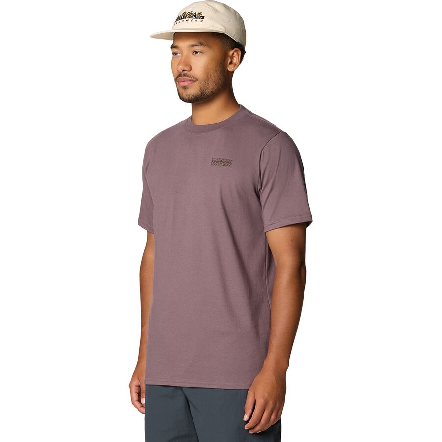 Backcountry Mountain Hardwear Forest Dweller Short-Sleeve Shirt - Men's Warm Ash