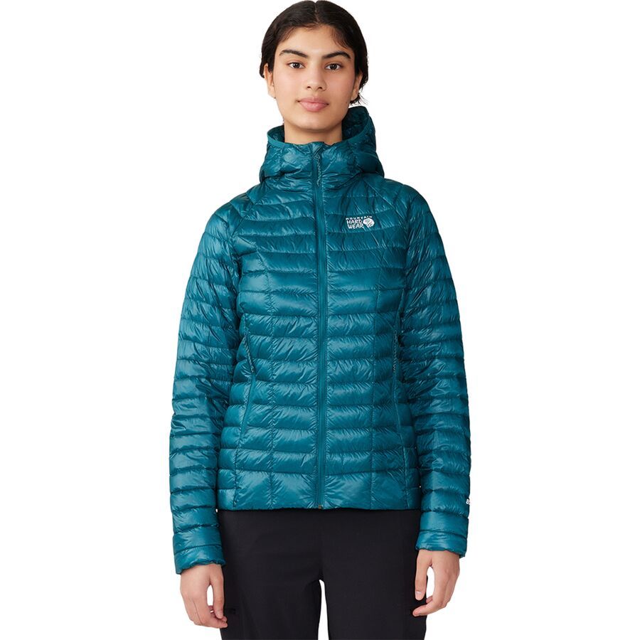 backcountry Mountain Hardwear Ghost Whisperer Hooded Down Jacket - Women's Jack Pine