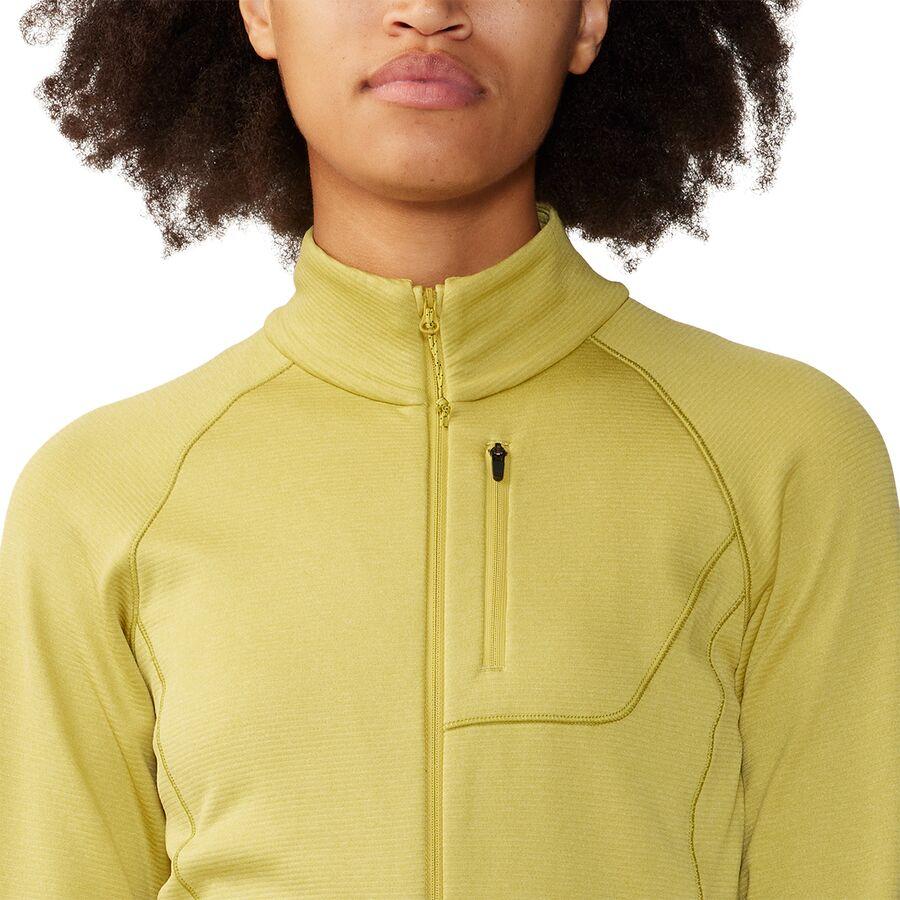 Backcountry Mountain Hardwear Glacial Trail Full Zip Jacket - Women's Bright Olive