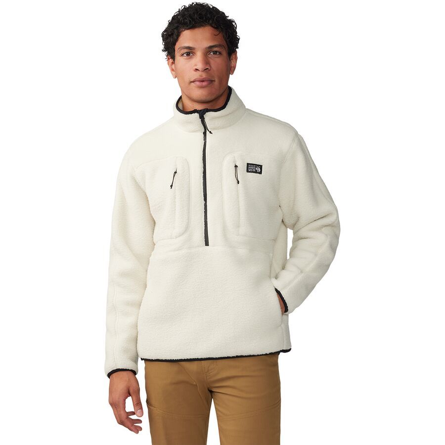 backcountry Mountain Hardwear HiCamp Fleece Pullover - Men's Stone
