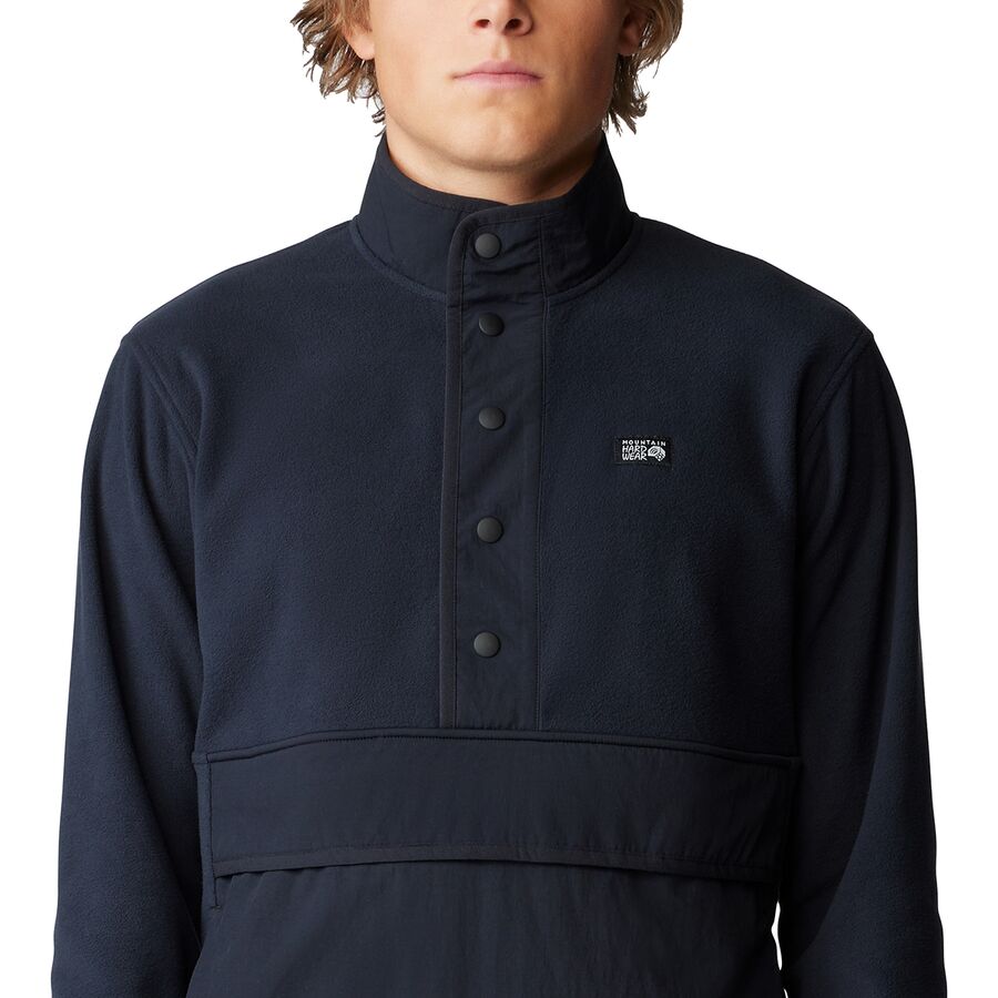 Backcountry Mountain Hardwear Microchill Snap Pullover - Men's Black