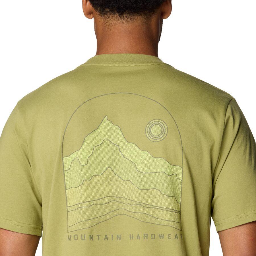 Backcountry Mountain Hardwear Mountain Sunset Short-Sleeve T-Shirt - Men's Fatigue Green
