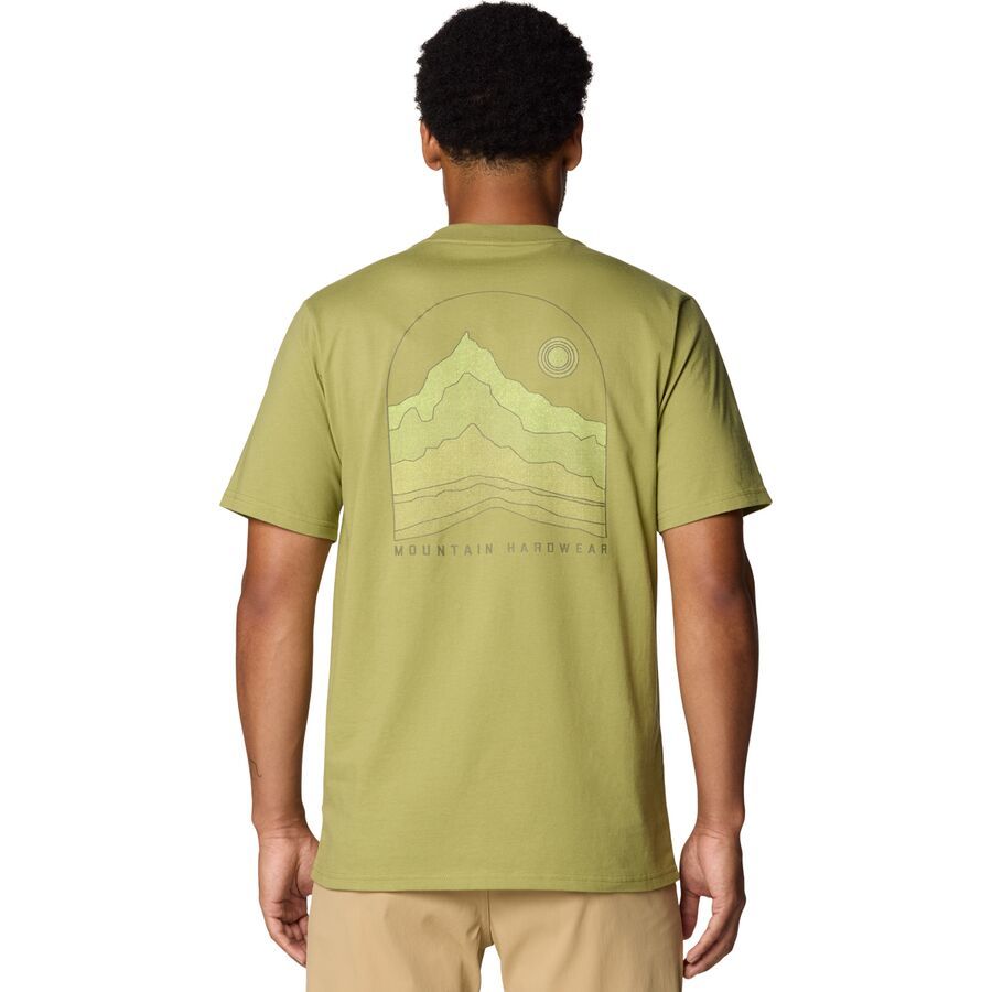 backcountry Mountain Hardwear Mountain Sunset Short-Sleeve T-Shirt - Men's Fatigue Green