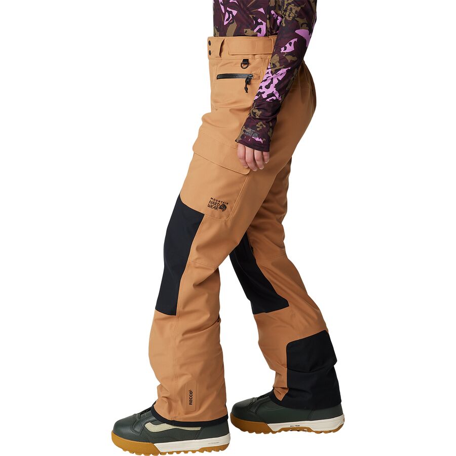 Backcountry Mountain Hardwear Powder Maven Pant - Women's Copper Clay/Black