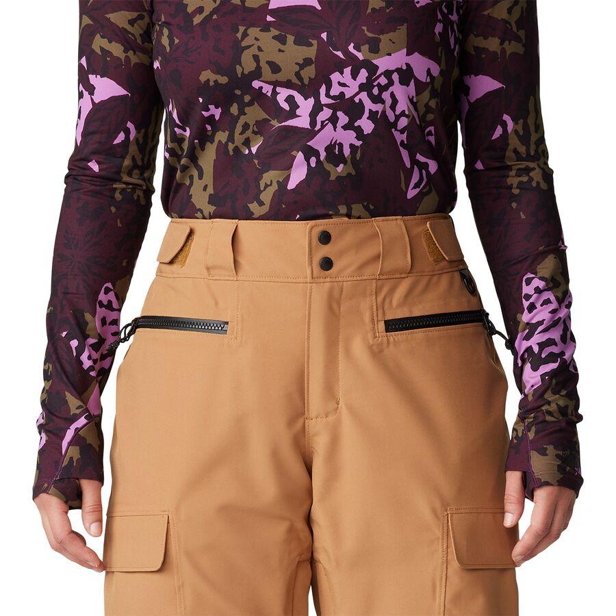 Backcountry Mountain Hardwear Powder Maven Pant - Women's Copper Clay/Black