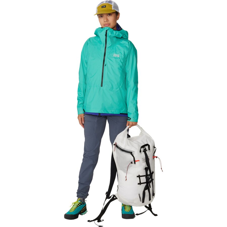 Backcountry Mountain Hardwear Premonition UL Anorak - Women's Bio Green