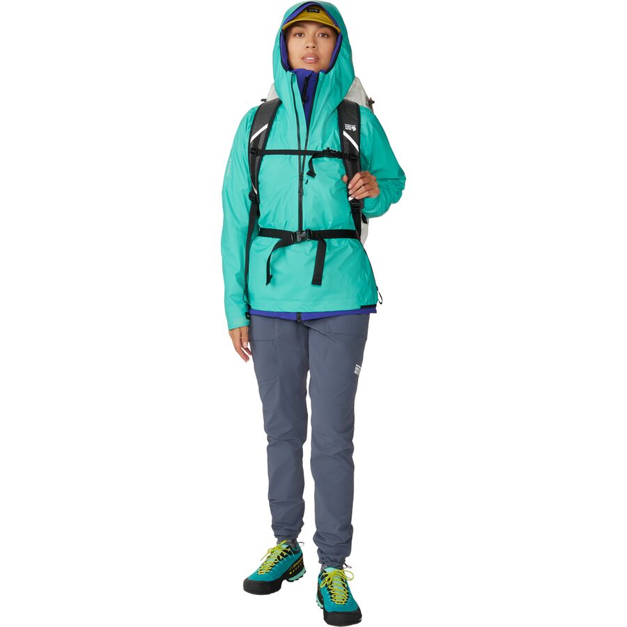 Backcountry Mountain Hardwear Premonition UL Anorak - Women's Bio Green