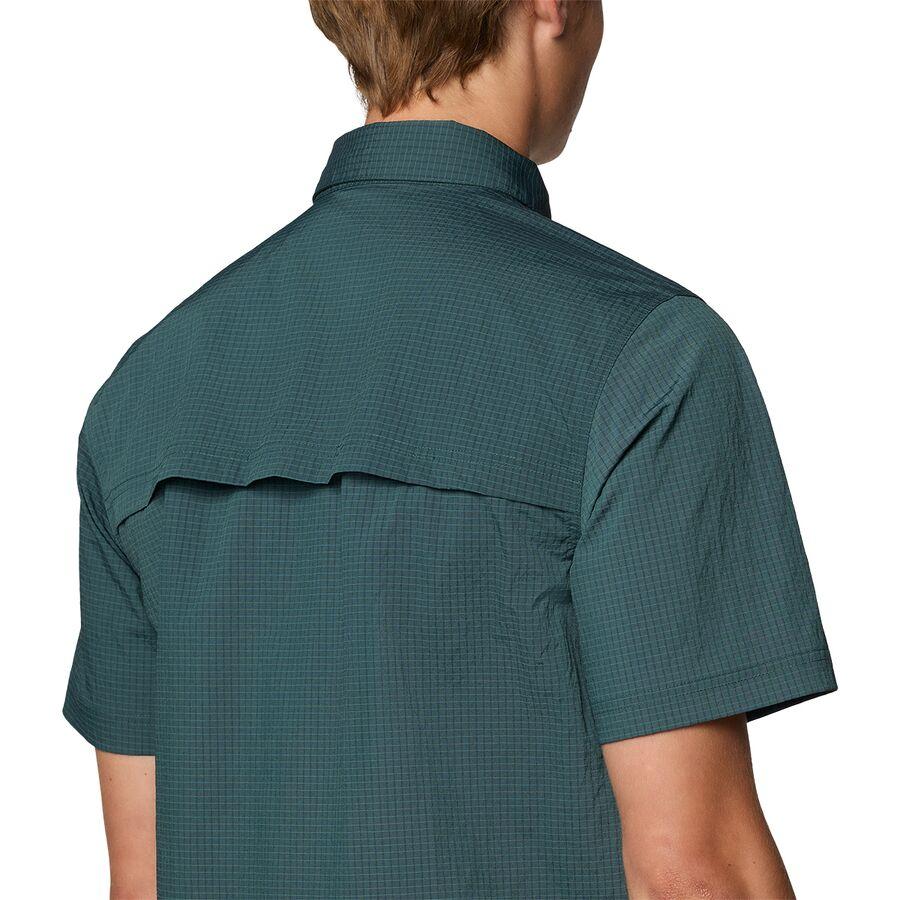 Backcountry Mountain Hardwear Stryder Short-Sleeve Shirt - Men's Blue Pine Ripstop