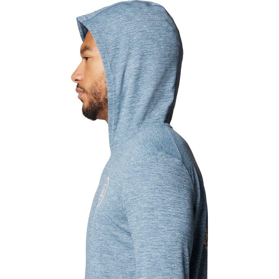 Backcountry Mountain Hardwear Sunblocker Hoodie - Men's Adriatic Blue Heather