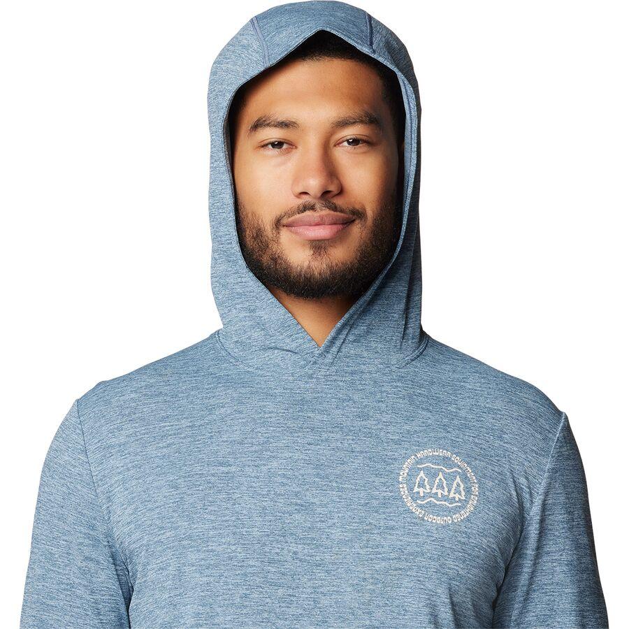 Backcountry Mountain Hardwear Sunblocker Hoodie - Men's Adriatic Blue Heather