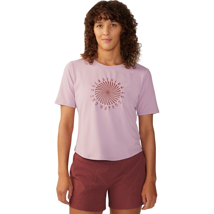 backcountry Mountain Hardwear Sunblocker Short-Sleeve Top - Women's Pink Moonstone