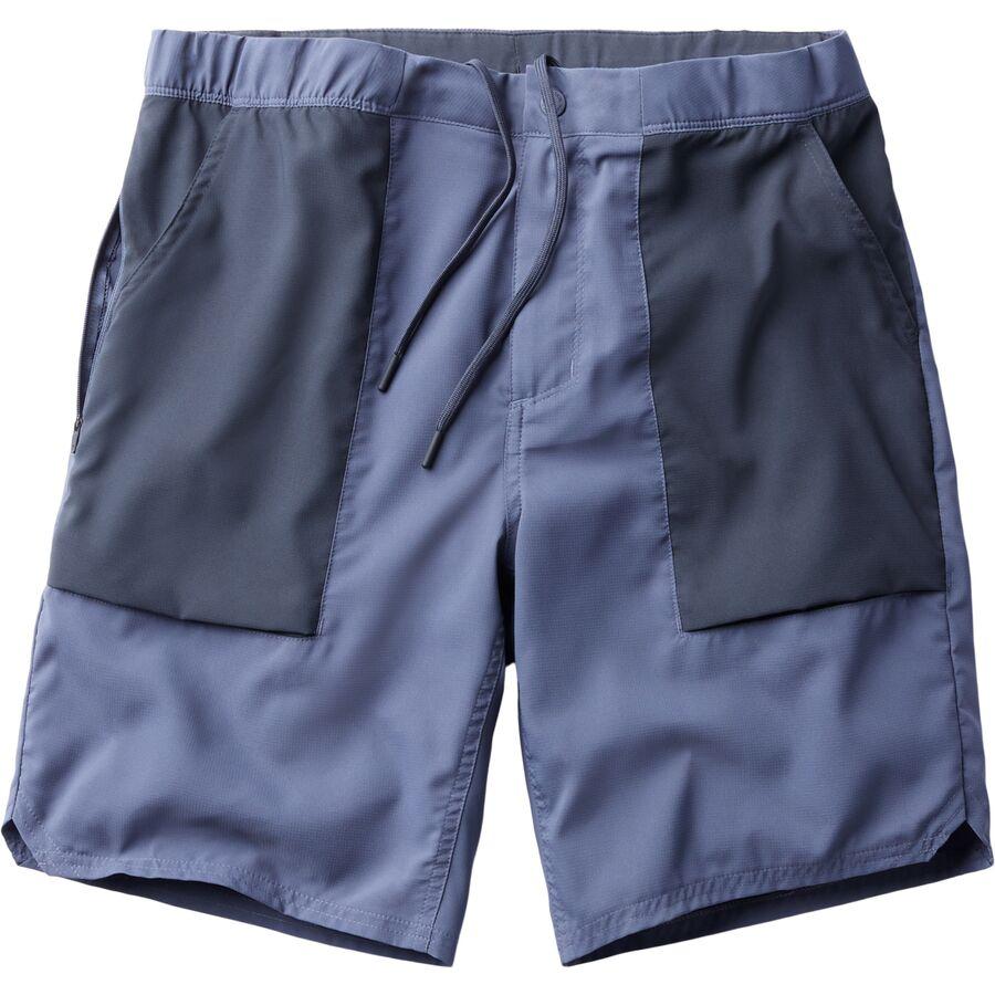 Backcountry Mountain Hardwear Trail Sender 9in Short - Men's Blue Slate/Dark Storm