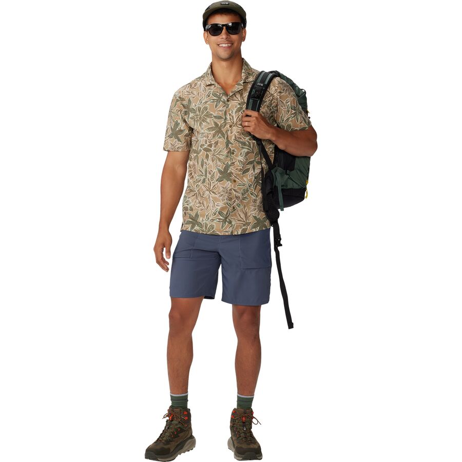 Backcountry Mountain Hardwear Trail Sender 9in Short - Men's Blue Slate/Dark Storm