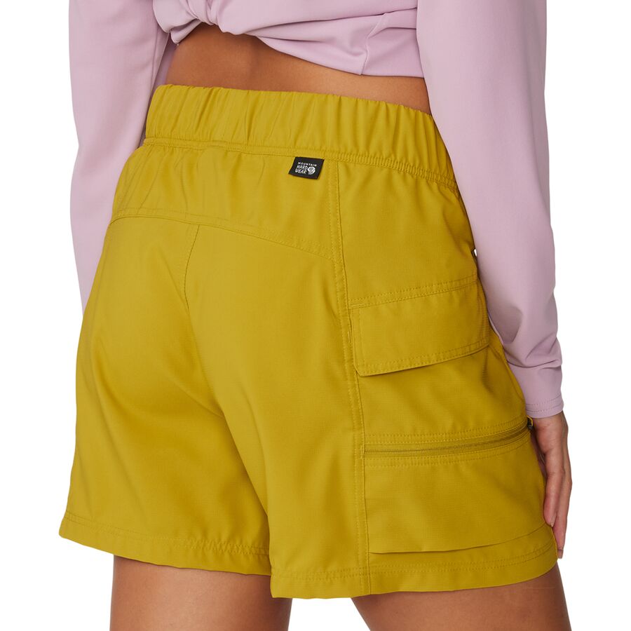 Backcountry Mountain Hardwear Trail Sender Short - Women's Dark Citron