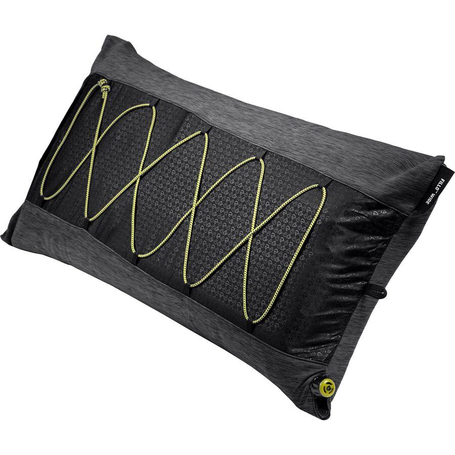 Backcountry NEMO Equipment Inc. Fillo Wide Pillow Black Pearl/Birch Bud