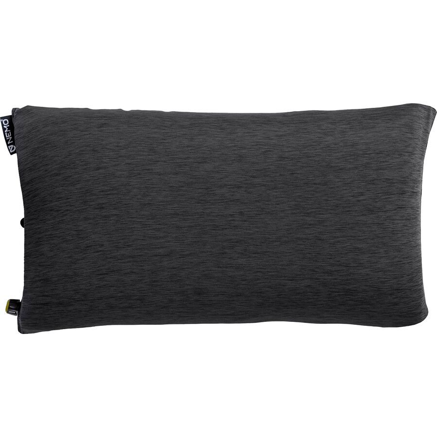 backcountry NEMO Equipment Inc. Fillo Wide Pillow Black Pearl/Birch Bud