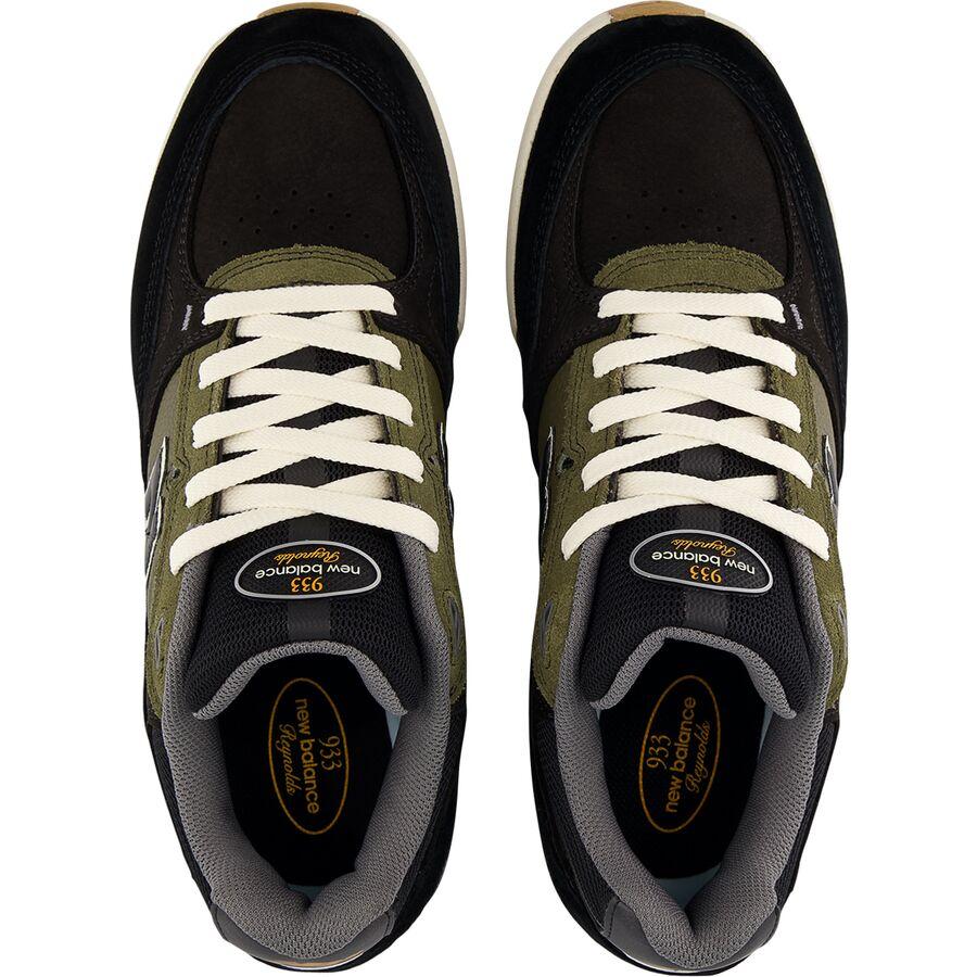 Backcountry New Balance Numeric Andrew Reynolds 933 Shoe - Men's Black/Olive