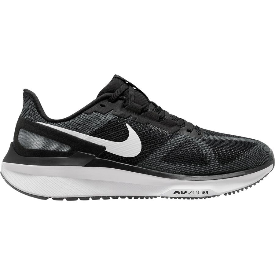 backcountry Nike Air Zoom Structure 25 Running Shoe - Men's Black/White-Iron Grey