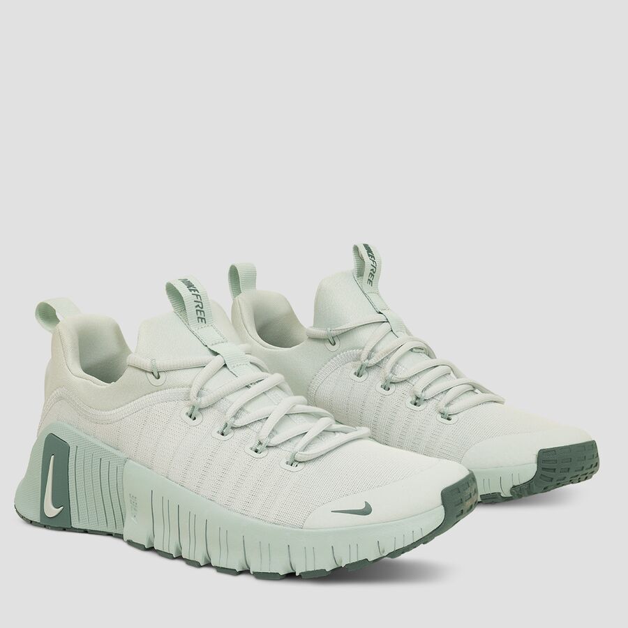 Backcountry Nike Free Metcon 6 Shoe - Women's Light Silver/Vintage Green-Jade Horizon
