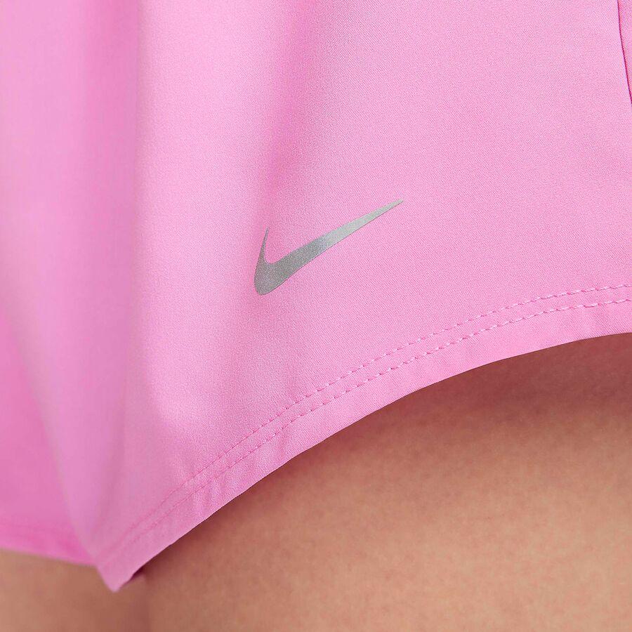 Backcountry Nike One Dri-Fit 3in Brief Lined Short - Women's Playful Pink/Reflective Silv
