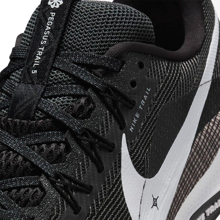 Backcountry Nike Pegasus 5 Trail Running Shoe - Women's Black/White-Anthracite-Wolf Grey
