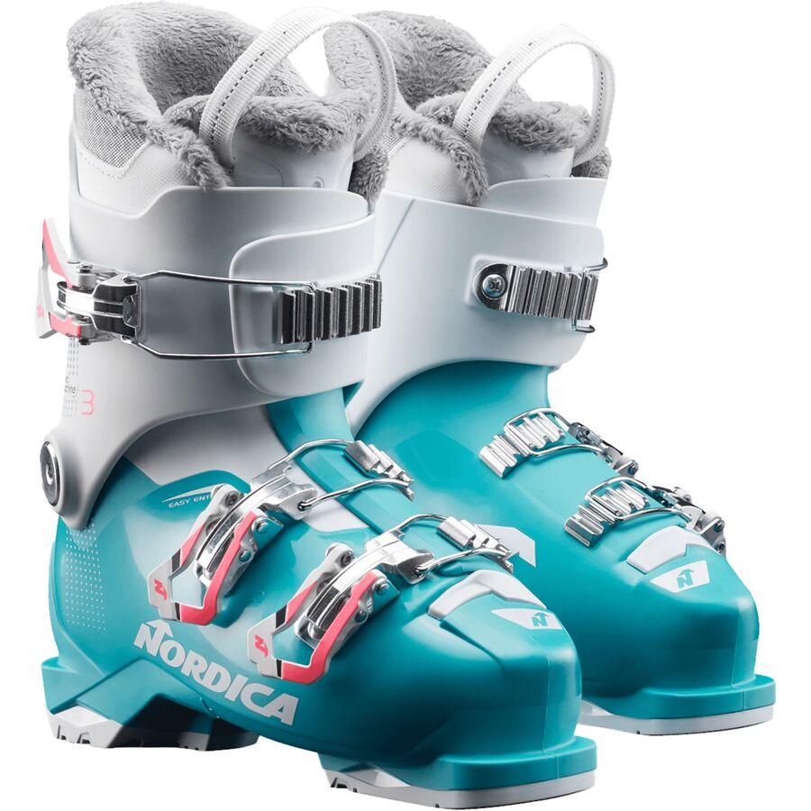 Backcountry Nordica Speedmachine J3 Ski Boot - 2025 - Girls' Light Blue/White/Pink