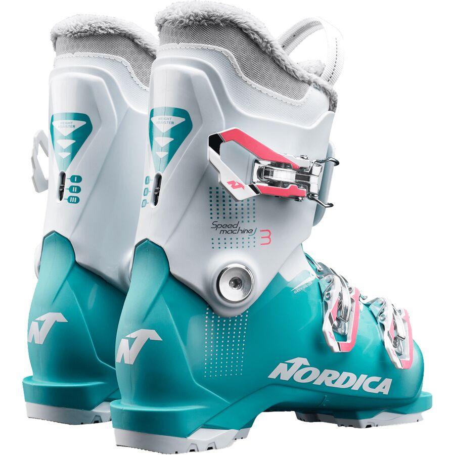 Backcountry Nordica Speedmachine J3 Ski Boot - 2025 - Girls' Light Blue/White/Pink
