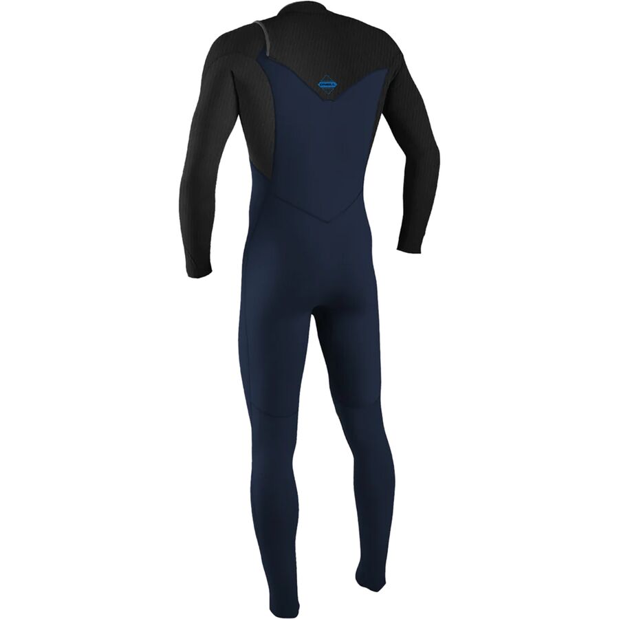 Backcountry O'Neill Hyperfreak 4/3+mm Chest-Zip Full Wetsuit - Men's Navy/Black