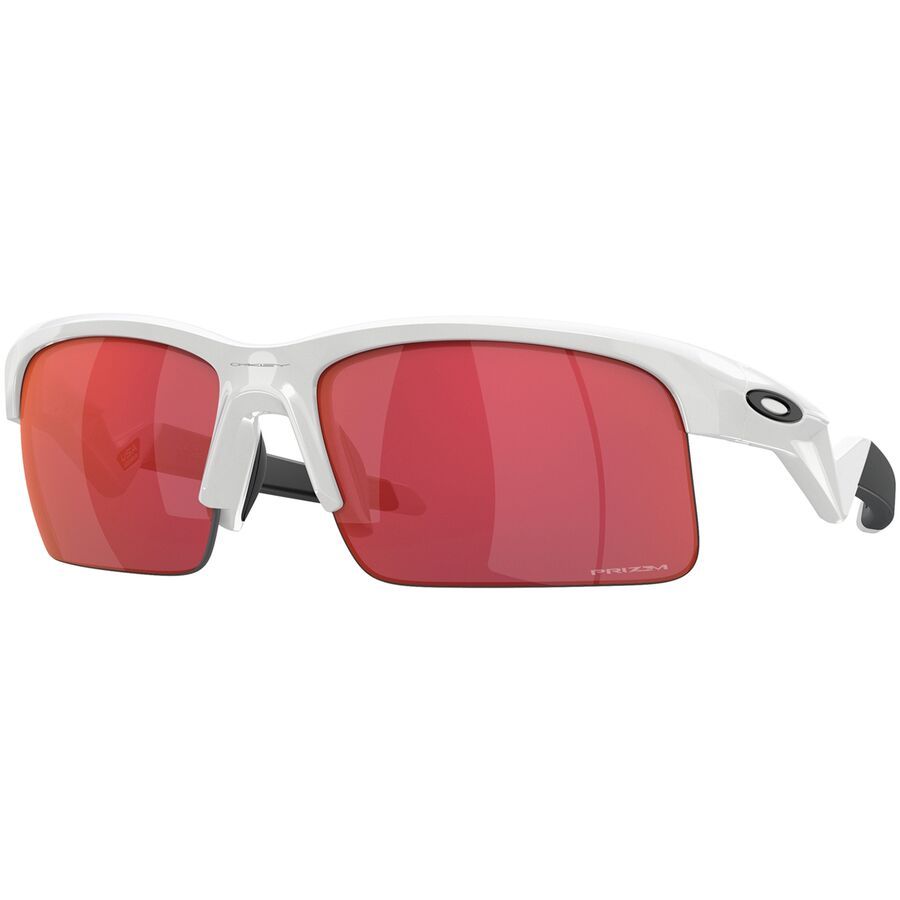 backcountry Oakley Capacitor Prizm Sunglasses - Kids' Polished White/Prizm Field