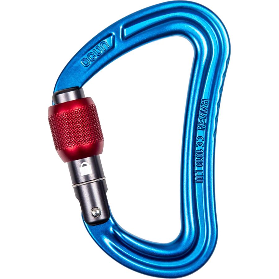 Backcountry Ocun Raven Screw Carabiner - 3-Pack Red/Blue/Green