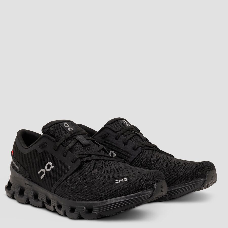 Backcountry On Running Cloud X 4 Running Shoe - Men's Black/Eclipse