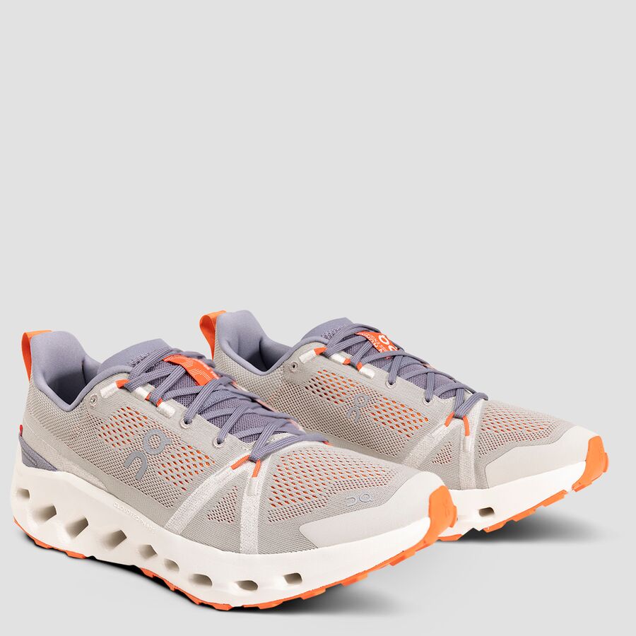 Backcountry On Running Cloudsurfer Trail Shoe - Men's Fossil/Ivory