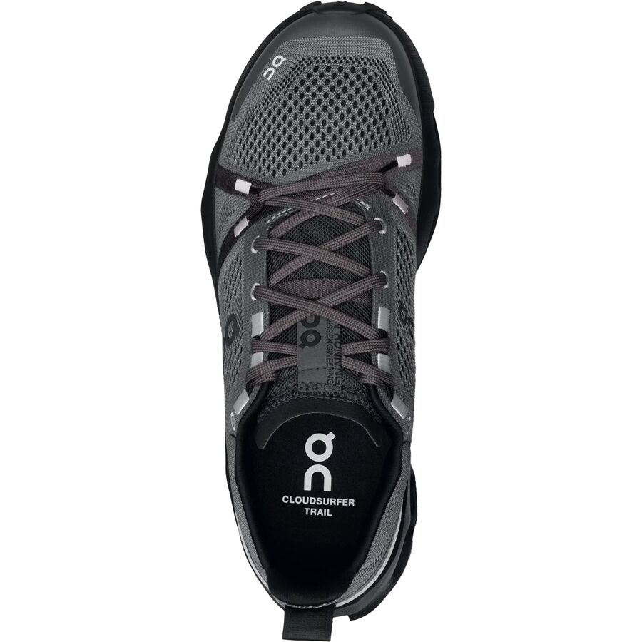 Backcountry On Running Cloudsurfer Trail Shoe - Women's Eclipse/Black