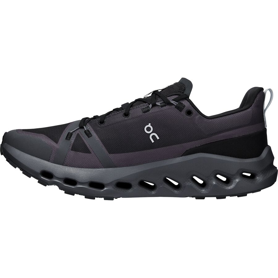 Backcountry On Running Cloudsurfer Trail Waterproof Running Shoe - Men's Black/Eclipse