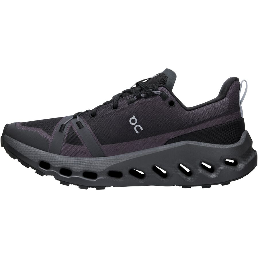 Backcountry On Running Cloudsurfer Trail Waterproof Shoe - Women's Black/Eclipse
