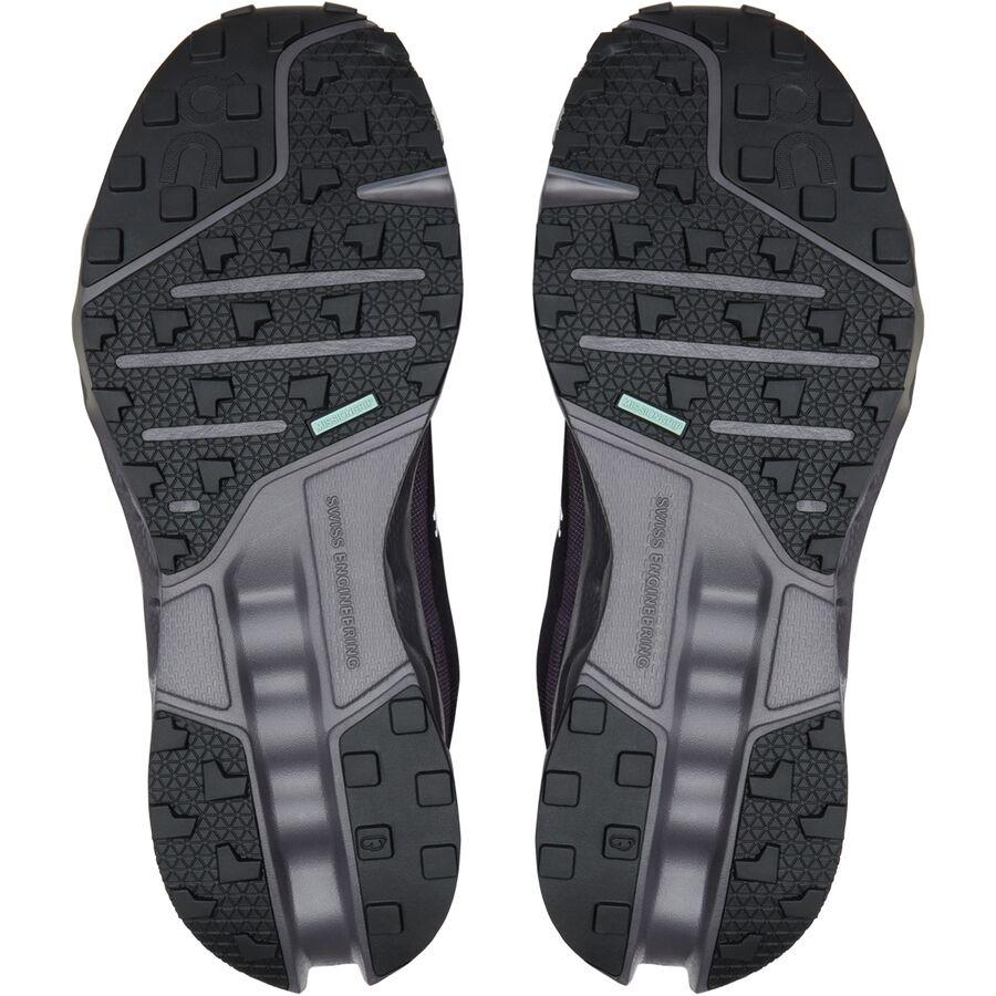 Backcountry On Running Cloudsurfer Trail Waterproof Shoe - Women's Black/Eclipse