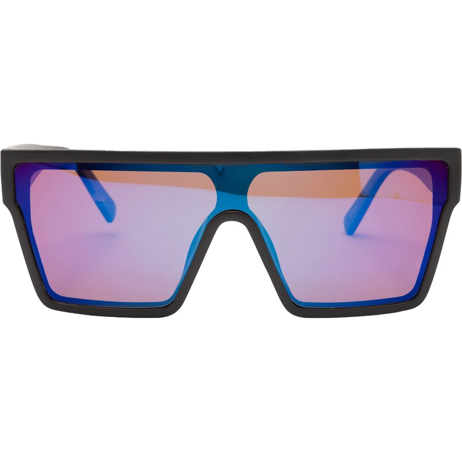 Backcountry Optic Nerve Flyest Polarized Sunglasses Blue/Black/Polarized Smoke Lens Red Mirror