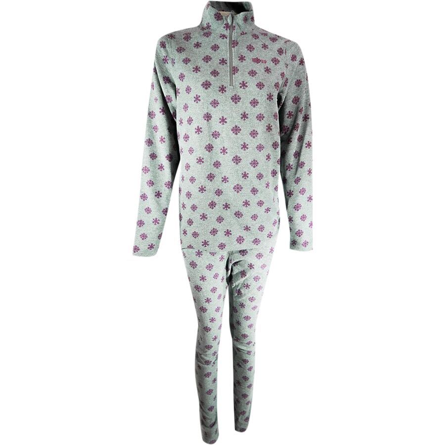 backcountry Orage Mic Mac Junior Base Layer Combo 2019 Heather Snowflake Print