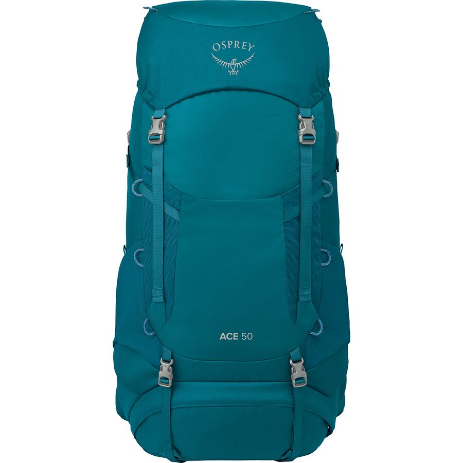 Backcountry Osprey Packs Ace 50L Backpack - Kids' Blue Spikemoss/Deep Peyto