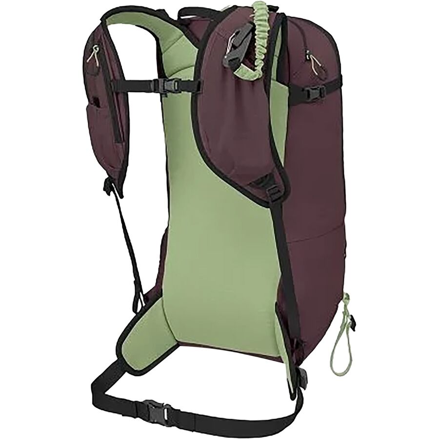 Backcountry Osprey Packs Firn 18L Backpack Elderberry Purple/Peppermint Green
