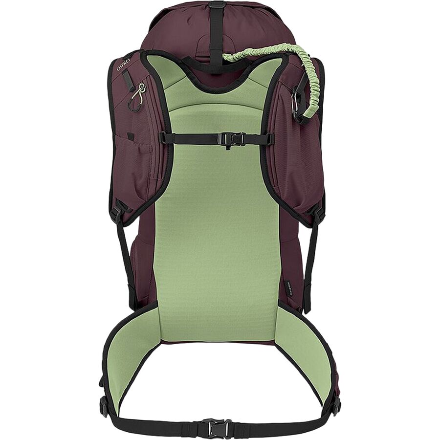 Backcountry Osprey Packs Firn 28L Backpack Elderberry Purple/Peppermint Green