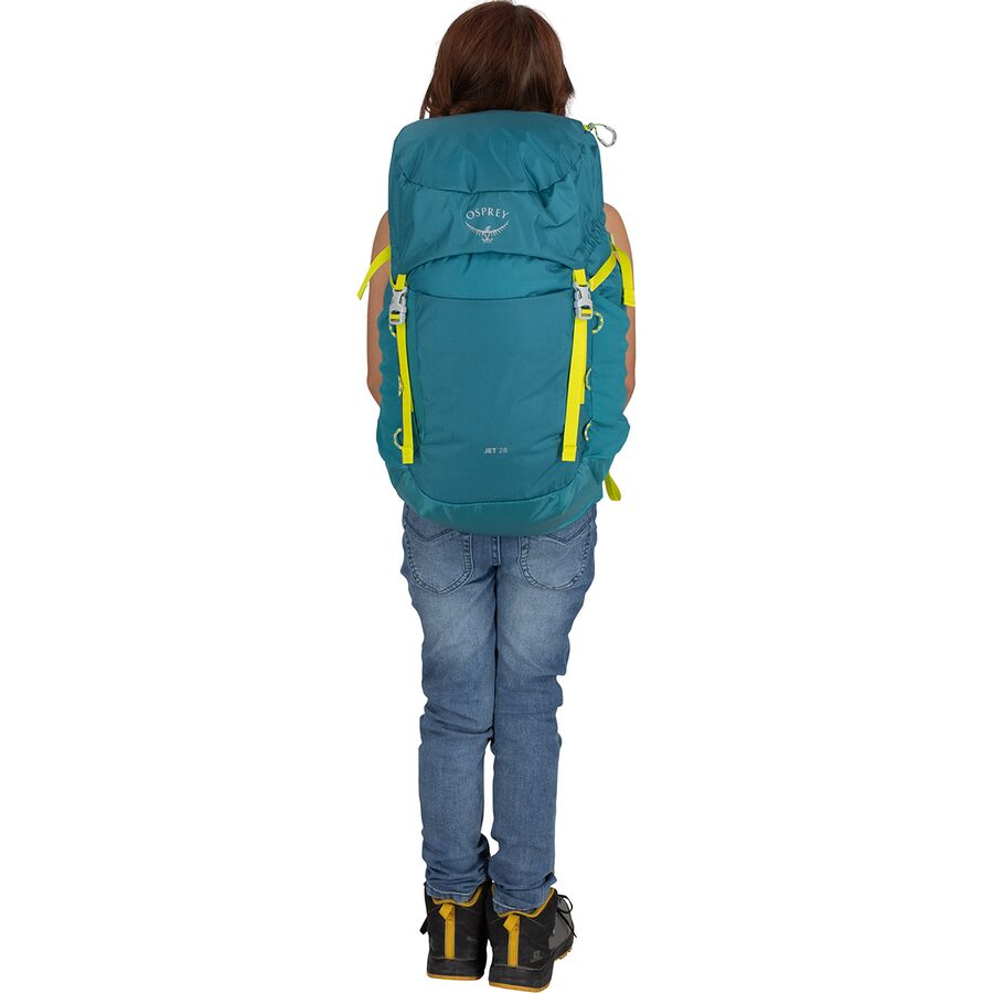 Backcountry Osprey Packs Jet 28L Hydration Pack - Kids' Blue Spikemoss