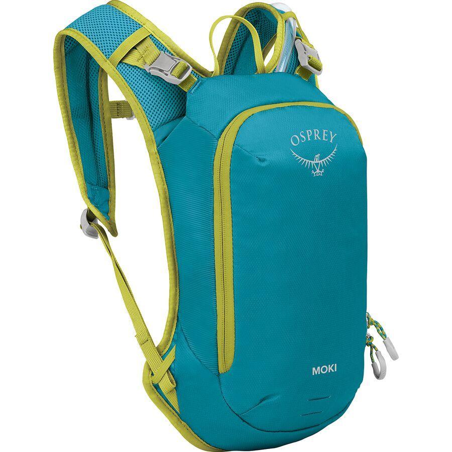 backcountry Osprey Packs Moki 3L Hydration Backpack - Kids' Blue Spikemoss