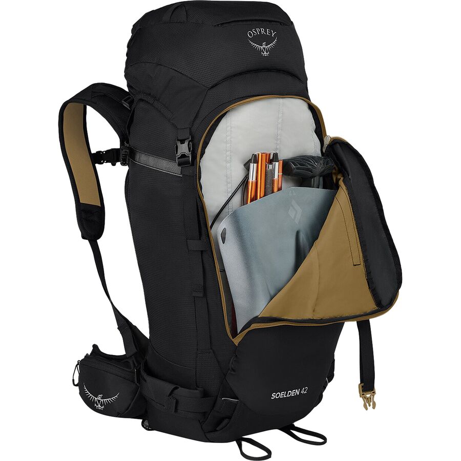 Backcountry Osprey Packs Soelden 42L Backpack Black