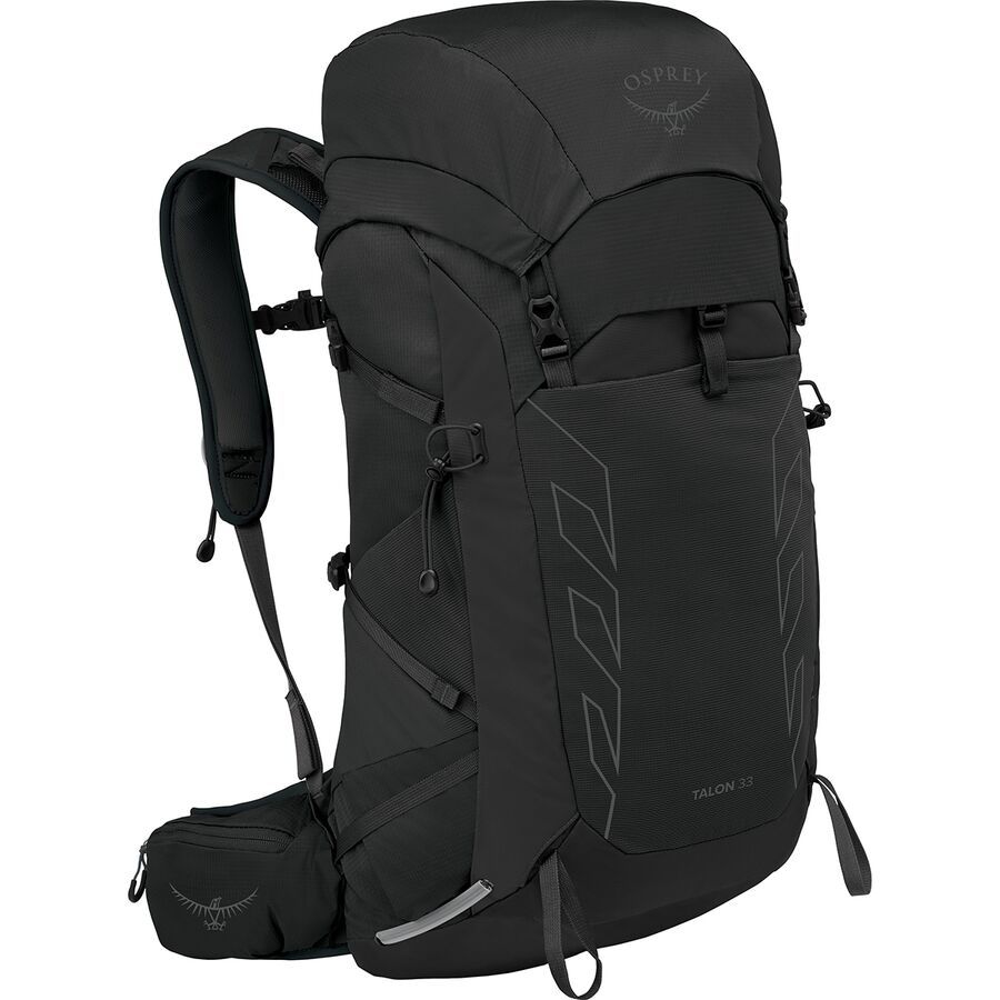 backcountry Osprey Packs Talon 33L Backpack - Men's Black/Coal Grey